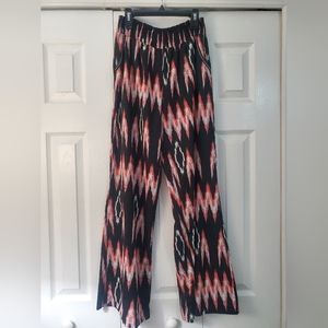 Colorful Palazzo Style Pants. Super comfortable and easy to style!